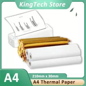 A4 감열지 210mm 폭 직경 프린터 용지 페리페이지 A40 포모모 M08F S8 MT810 감열 호환