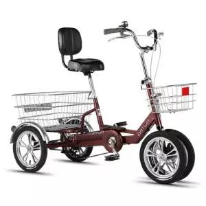 성인용 사륜자전거 네발 페달 노인 할머니 자전거