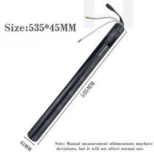 36V 24V 전동 스쿠터 카본 파이버 튜블러 배터리 18650 내장형 리튬 팩