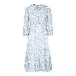 [롯데백화점]베스띠벨리 플라워 셔링 러플 원피스BGOAD2513