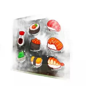 시트지 포스터 회전초밥집 라지 일본식 uv2305 레스토랑 대형 요리