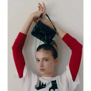 질스튜어트 질바이질스튜어트 보니 리본 미니 체인크로스 - 2colors JLBA6E890BK JLBA6E89