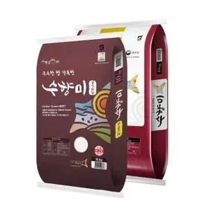 25년 햅쌀 수향미 20kg 골든퀸3호 상등급 백미 (10kg+10kg)
