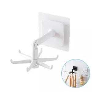 다용도 문어발 각도조절 회전 후크 DD-10572 마스크걸이 조리도구후크 조리도구걸이