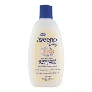 Aveeno 아비노 베이비 수딩 릴리프 무향 크리미 워시 236ml
