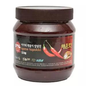 유쎌몰 떡볶이 양념장 (1.5kg) 블랙라벨 양념소스