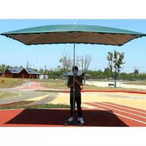 대형 사각 파라솔 우산 카페 옥상 그늘막 3m 접이식 편의점