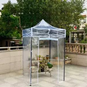 소형 천막 캐노피 붕어빵천막 임시 부스 캠핑 흡연실 간이 소형천막