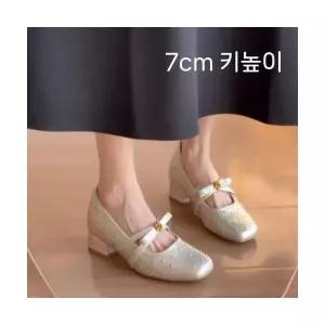 여성 신발 힐펌프스 스트랩힐 슈즈 속가보시 단화 봄여름 메리제인 슬립온 로퍼 MF2