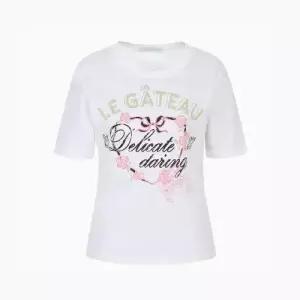 [AK수원점] [에고이스트] [BLUE LABEL] 라운드넥 반팔프린팅 티셔츠 ES2OTH03