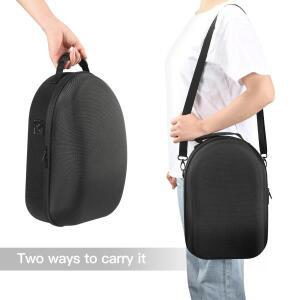 메타 퀘스트 3 VR 헤드셋 컨트롤러용 어깨끈이 있는 휴대용 케이스 가방 렌즈 커버 스크래치 하드 보관함