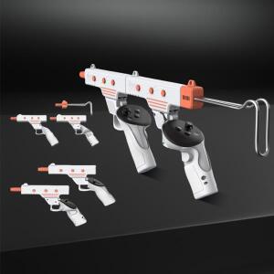 VR 건스톡 슈팅 게임 액세서리 컨트롤러 핸들 그립 메타 퀘스트 3S용