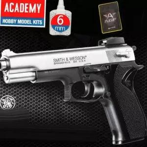 에어 건 권총 모형 스프링 어린이 비비탄 총 6mm 싸움