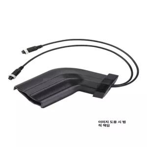 트럭 사이드미러 카메라 사각지대 흰색 고화질 접이식 회전 모니터 오른쪽 기본 차량 단일