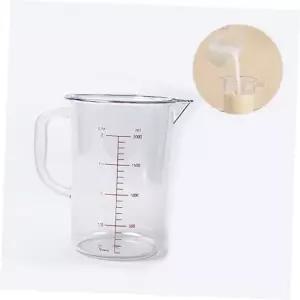 플라스틱 손잡이 대용량 계량컵 비이커 2000ml