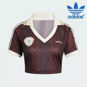 아디다스 여성용 반팔티 /g17- KA4378 / CROP SS JERSEY 우먼스 레트로 스포츠 크리