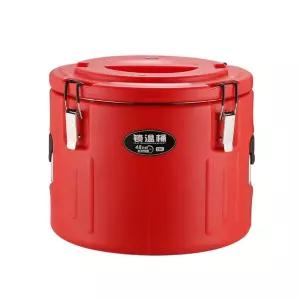 업소용 보온통 국통 차박 보냉 빨간 10L 물통 스테인레스
