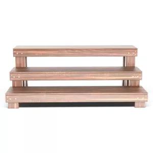 원목화분받침대 방부목 선반 다이 진열대 발판 야외 식물