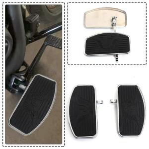 바이크 오토바이 부품 앞쪽 발판 좌우 중금속 스틸 할리 모든 모델용 남성용 장착 스타일 지지대 포함