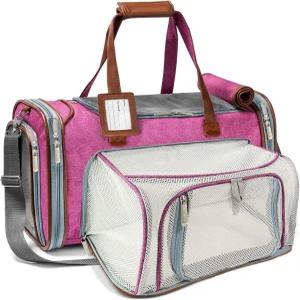 미스터 땅콩의 골드 시리즈 미니 익스펜더블 항공사 승인 소프트 사이드 애완동물 캐리어 프리미엄 브랜드