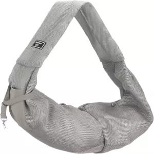 소형견 및 고양이용 개 슬링 캐리어 최대 16.5파운드 포켓 펫 크로스 바디 숄더백 포함 통기성 메시