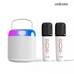 블루투스듀얼 마이크 가정용 강의용 노래방 음성변조 용품 휴대용 대용량 스피커 고급 행사