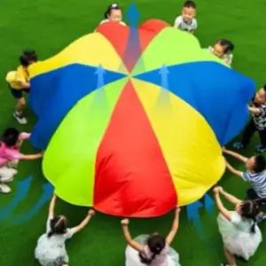 [하프클럽/]무지개 우산 놀이 소녀 어린이 문화센터 체험 학습