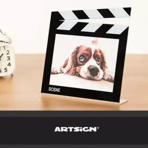 영화 클래퍼보드 무비슬레이트 액자 무비보드 프레임 슬래이트 영화액자 쇼케이스