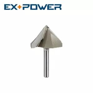 트리머날 코너 나무홈파기 40X25 삼각 V 머비트트리머 홈파기 홈파는 머비트 복사 드릴 공구 목공