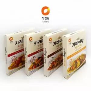 토마토 즉석식품 카레 청정원 160g 카레여왕 치킨 비 카레 청정원 비프 치킨