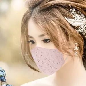 자수 여름 사계절 패션 마스크 봄 면 국산 고급 사계 망사마스크 대경물류