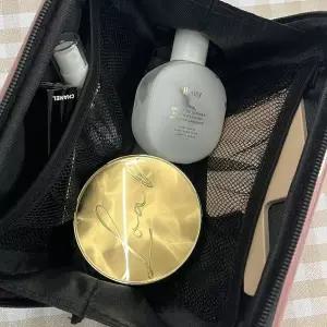 [하프클럽/]여행용 미니 하드캐리어 파우치 가방 로즈골드