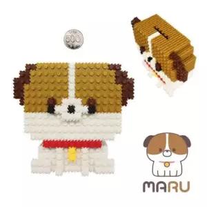 [문구/오피스] 12띠 동물 이지 툭툭블럭 저금통_개 글로벌이지