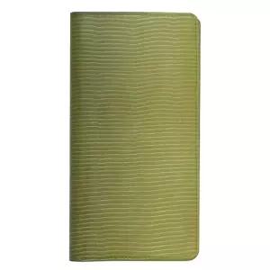 웍스 가죽수첩 커버 플래너+속지 칸브리오 그린-포켓이노바인더 예쁜 다이어리 만년 시스템 케이스 6공