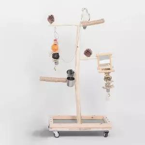 앵무새 횟대 훈련용 와이어 사육장 사다리 조경