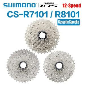 SHIMANO 105 UT R7101 HG710 12 속도 도로 카세트 스프로킷 34T 36T 자전거용 프리휠