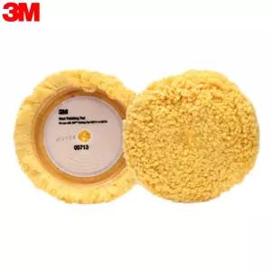 3M 5713 단면 광택 패드 노랑 양털 3m 05704 광택융