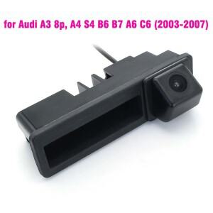 자동차 트렁크 핸들 카메라 후면보기 HD Audi A3 S3 8P 2003 ~ 2013, A4 S4 B6 B7 A6 C6