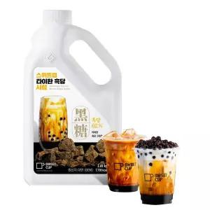 스위트컵 타이완 흑당시럽 2.65kg 1박스 6개