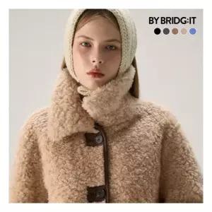 바이브리짓 런칭가 139, 25FW 컬링 호주산 양모100 하프코트