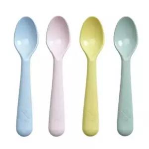디저트 스푼 4개입 이케아수저 아이스크림스푼 플라스