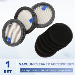 Afoddon A200Pro/A200용 HEPA 필터 3팩  스폰지 교체 9팩, NEQUARE S12, S25Pro용