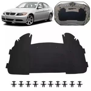 BMW 3 시리즈 E90 E91 E92 E93 323i 325i 용 프론트 후드 엔진 단열 패드 보닛 패널 방음 매트 51487059260