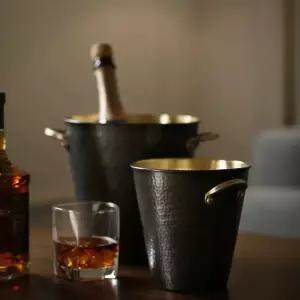 고급 구리 아이스버킷 순동 가정용 바 와인쿨러 업소용 얼음통 아이스 바스켓