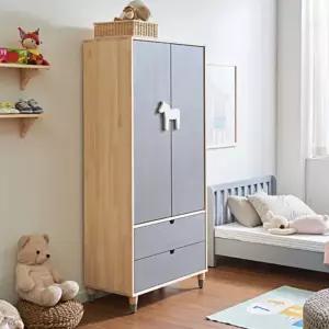 초등아이방 유니콘손잡이 소나무원목 어린이옷장 / 장농 여자아이 아이들