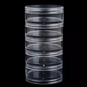 [하프클럽/]5단 투명 원형케이스 대형