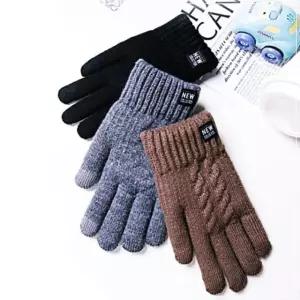 UNK 밍크 안감 여성니트장갑 토끼털장갑 스마트터치 남성 여성 여성털장갑 R03WFGQ9QN