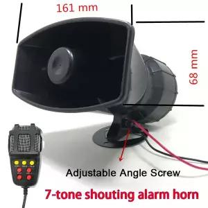 에어혼 화물차 크락션 7톤 소리 경보 자동차 바이크 오토바이 경고 알람 트럭 확성기 12V 100W 사이렌 메가