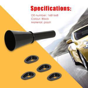 자동 연료 필러 깔때기 플라스틱 휘발유 비상 가스 파이프 1681668 Ford Focus MK2 2007-2011 용 호환