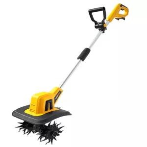 전기 관리기 경운기 텃밭 밭갈이 2중날 경작기 휴대용 쟁기 로타리 전동